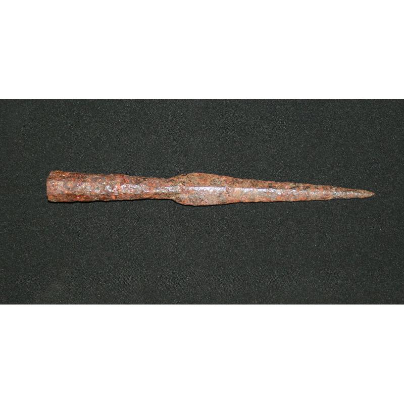 Ancient Medieval Forged Iron Spear Head Top  