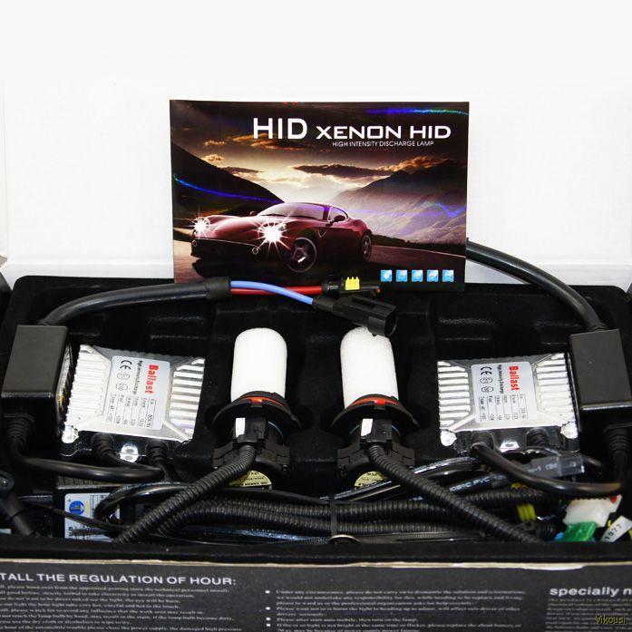 Slim HID Bi Xenon Conversion Kit Dual Beam Hi/lo Silver Ballast H4 