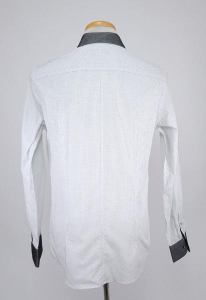 Authentic $750 Dolce & Gabbana Martini Plaided Silk Dress Shirt US 