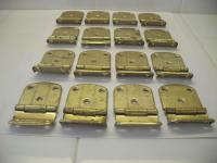   Brass Plated Cabinet Door HINGES Double Lines Lodestar Corp.  