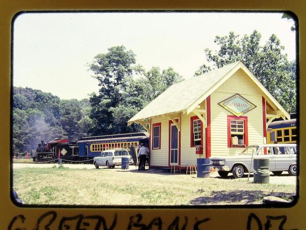 Slide Wilmington Western Station Scene Green Bank de July 1966