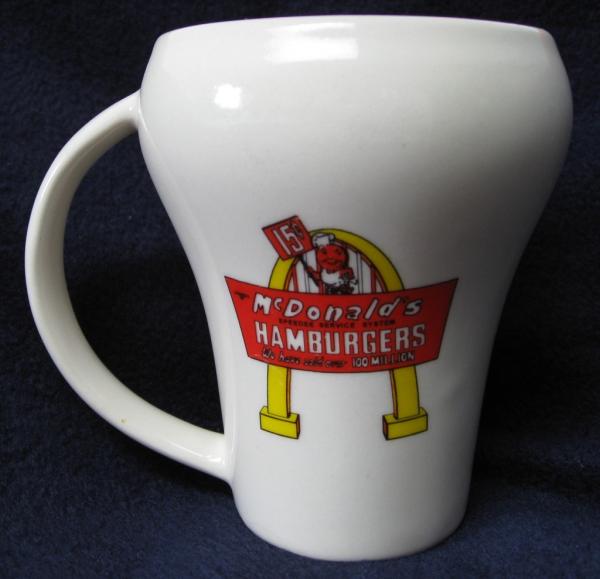 McDonalds Vintage cup retro mug vintage retro cup early  logo about mcdonalds Details coffee