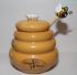 Vintage Bee Honey Pot with Bee Wood Dipper and Lid | eBay