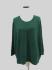 Talbots size 3X Plus Sweater Dark Green Merino Wool Pull Over Textured ...