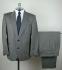 C&R CLOTHIERS Mens Gray PURE WOOL Suit size 42 S | eBay