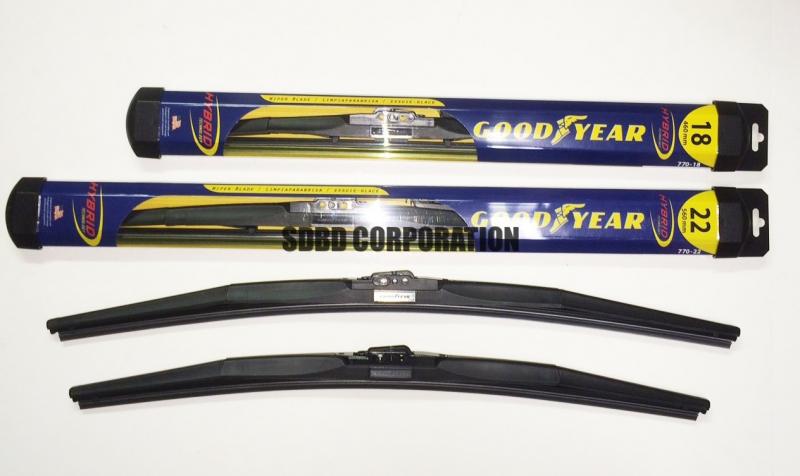 2011-2014 Mini Cooper Countryman Goodyear Hybrid Style Wiper Blade Set of 2 | eBay 2014 Mini Cooper Countryman Wiper Blades Size