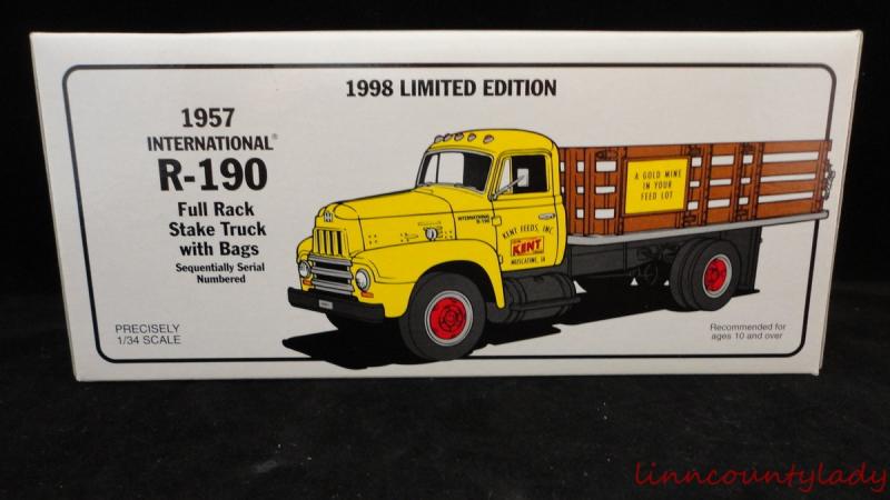 1957 International R 190 Stake Truck 1998 Edition Kent Feed Numbered