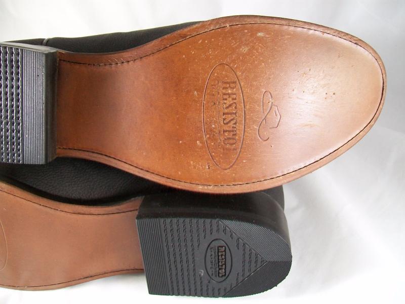 Resistol Ranch M0016 calf roper cowboy boots Size 11D mens brown worn ...