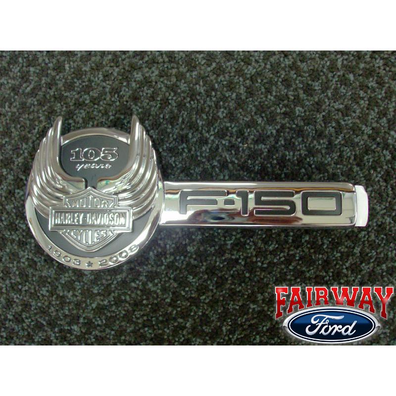 08 2008 F 150 F150 Genuine Ford Parts Harley Davidson Tailgate Emblem New