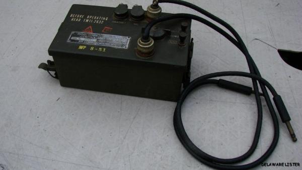 WWII WW2 Military Radio Control Unit RM 53
