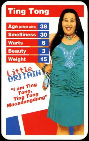 Ting Tong - Little Britain - Top Trumps Card (C112)