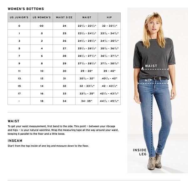 levis womens jeans size chart, Off 76%, 