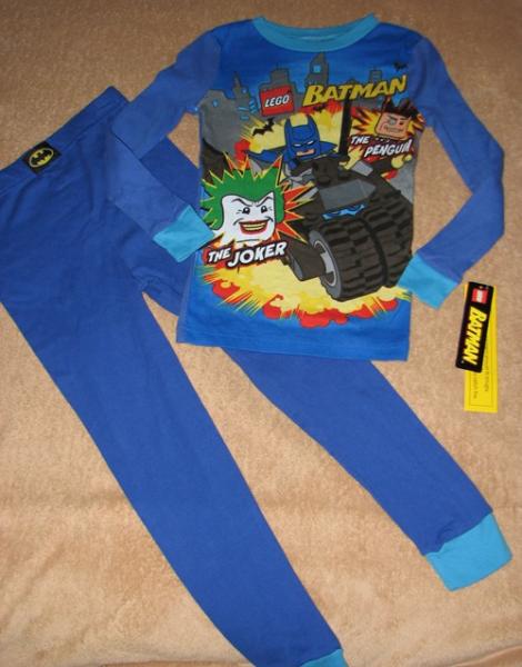 Batman Lego Dark Knight Joker Navy L s Pajamas 10
