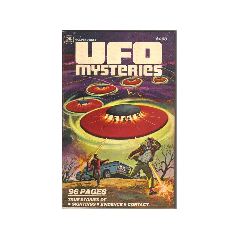 UFO Mysteries Comic Book #11400 (Vol 2), Golden Press 1978 VERY FINE 