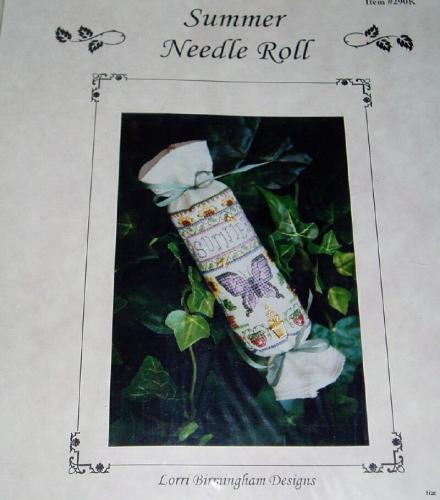 Summer Needle Roll Counted Cross Stitch Kit by Lori Birmingham
