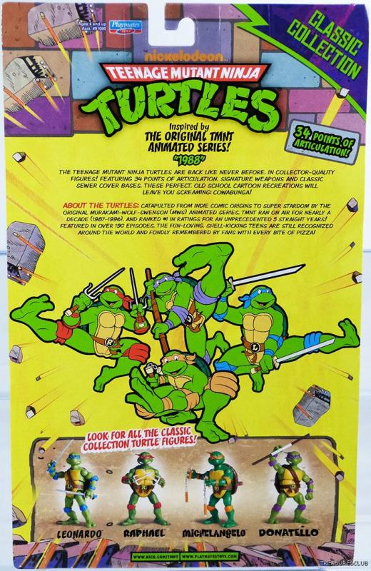 Teenage Mutant Ninja Turtles Leonardo Classic Collection 91081 NRFP 2012