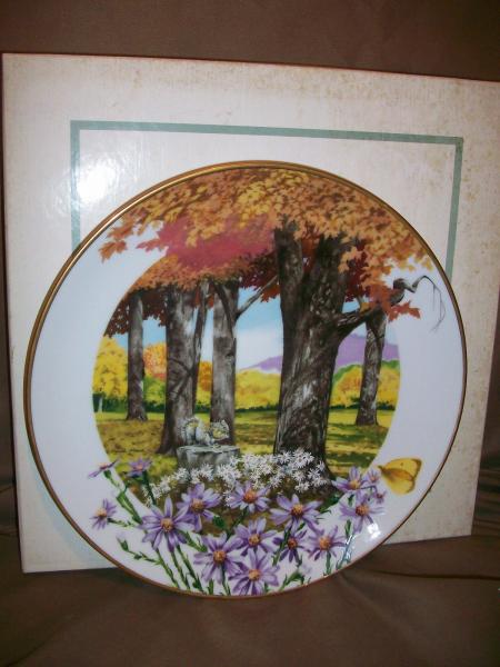 Southern Living Royal Windsor /"Wildflowers of the South/" plates Excellent!