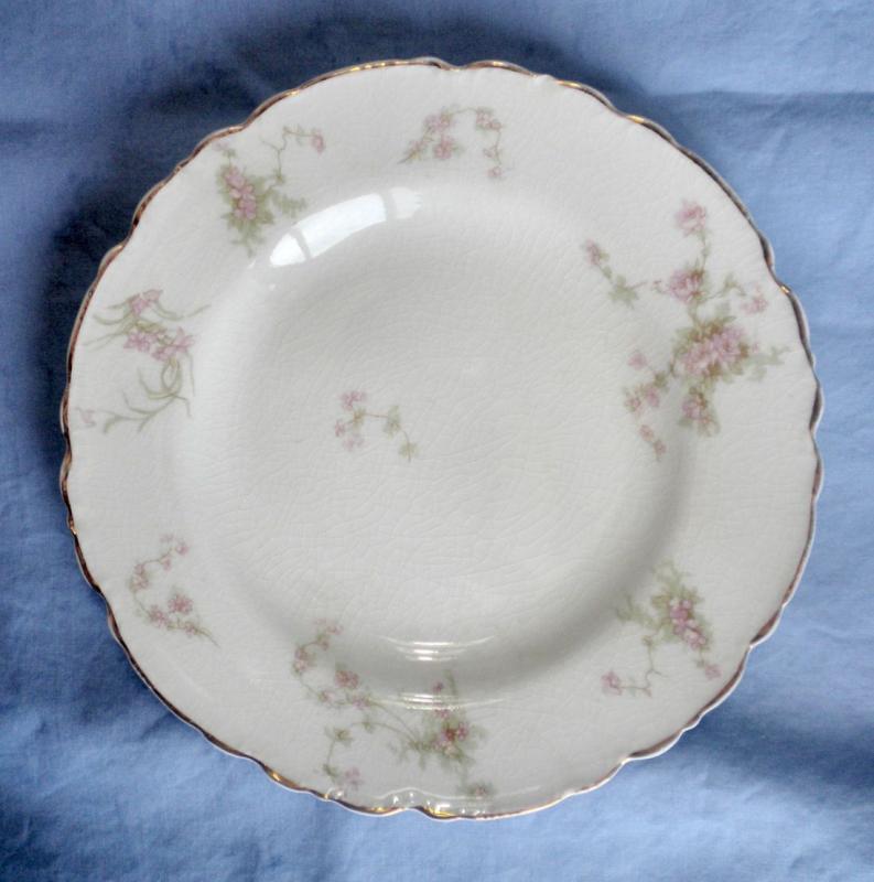 Vintage Johnson Brothers Floral Pattern Bread Plates