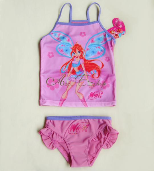 Winx Club Girl Swimsuit Bikini Swimwear Tankini 2 10Y Two Piece Swimming Costume