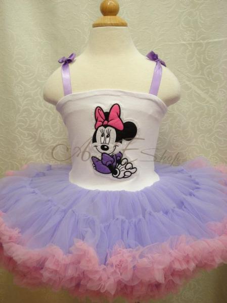 Minnie Mouse Xmas Hallowen Girls Kids 2 10Y Party Dance Tutu Dress Pettiskirt