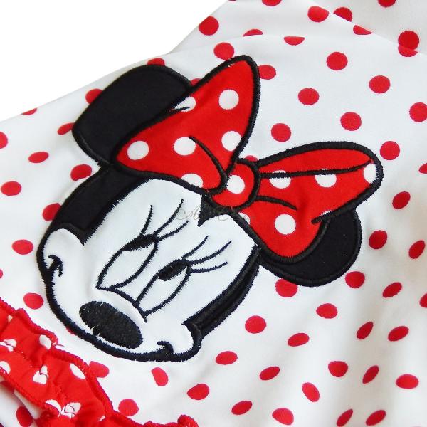 Minnie Mouse Polka Dots Girls Bikini Swimsuit Swimwear Kids Bathing Suit Sz 2 9