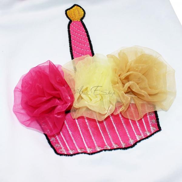 Toddlers Girls Birthday Cake Top Tutu Party Pettiskirt Dress Skirt Toddler 6 12M