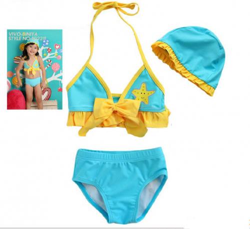 Blue Girl Swimwear Tankini Swimsuit Bikini Bather Sz 3T