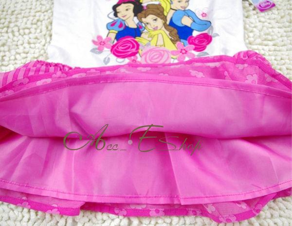   Size 2 3 4 5 Disney Princess Fairy Costume Dress Chiffon Tutu Skirt