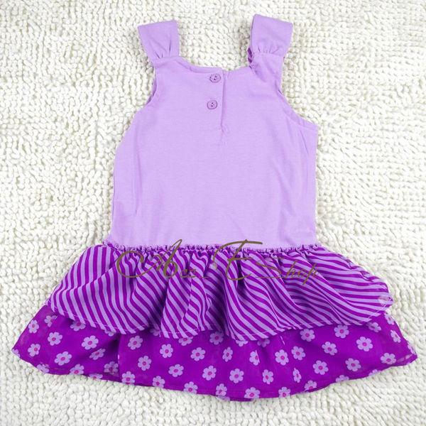 Girl Princess Minnie Mouse Fairy Summer Top Dress Tutu Party Costume Skirt 2 5Y