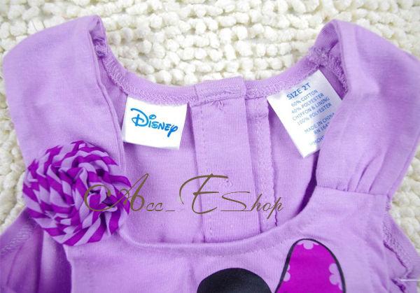   Size 2 3 4 5 Disney Minnie Mouse Costume Dress Chiffon Tutu Skirt NWT