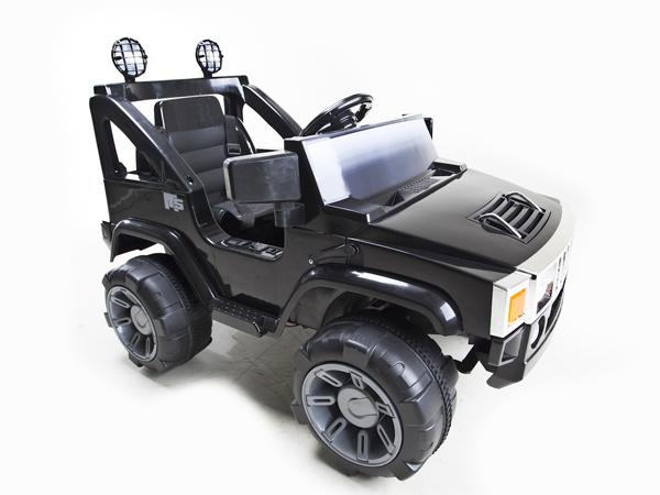 12volt RC Battery Powered Wheels Kids Ride on Hummer Jeep Car Remote Black 2014