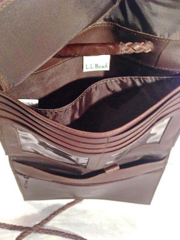 Womens LARGE Leather Clutch Vintage Bag Grey Suede Handbag Gray 