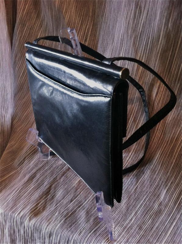   Vintage Leather Purse Envelope Shoulder Clutch Bag  Handbag