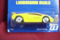 Hot Wheels Mattel Die Cast Metal Lamborghini Diablo 227  