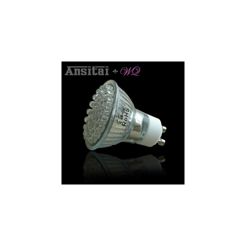 Gu10 Mr16 220V 2W 38 LED White Warm White Down Spot Light Bulb Lamp 