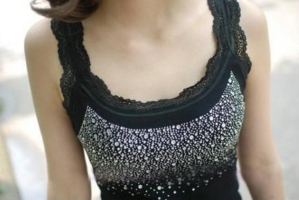   Sexy Womens Girls Ladies Lace Straps Tank Vest Tops Shirts New  