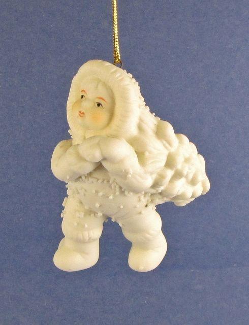 4 Christmas Tree Ornaments Bisque Baby Angels 3 Playing Musical Instruments