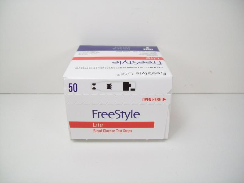 50 Freestyle Lite Diabetic Test Strips Exp 11 2013 Free Style Lite 1