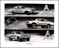 Dodge Plymouth Mopar Muscle Car Print Lithograph Set #4  