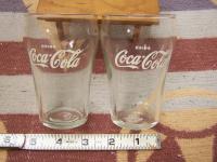 Coca Cola Coke Glass With Pewter Holder New Old Stock
