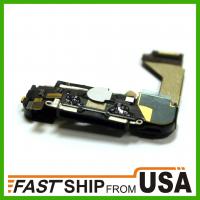 iphone 4 USB dock assembly microphone antenna home flex  