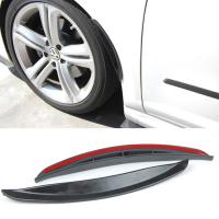 Pair 13/" Carbon Wrap Wide Body Fender Flares Lip For Mazda Subaru Wheel Wall