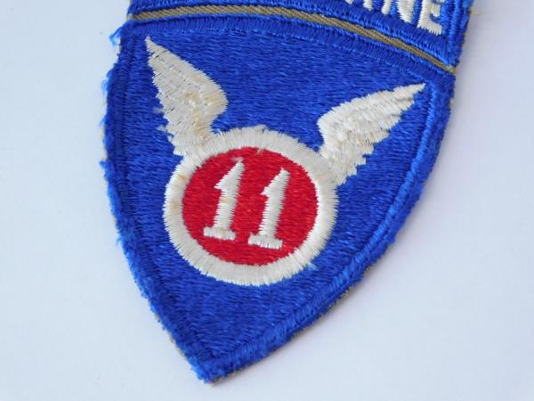 GENUINE U.S Army Vietnam War 11th Air Assault cloth sleeve patch with tab