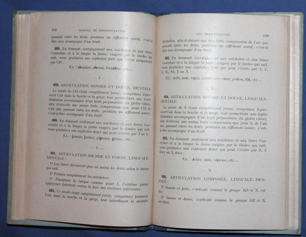 1934 French language pronunciation manual by Louis Nucelly | eBay