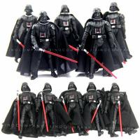 Star Wars Lot 10PCS Darth Vader Revenge Of The Sith ROTS 2005 Collectible Figure