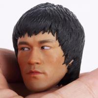 Hot Figure Toys Game of Death 1/6 Bruce Lee Head Sculpt For 12'' Enterbay Body
