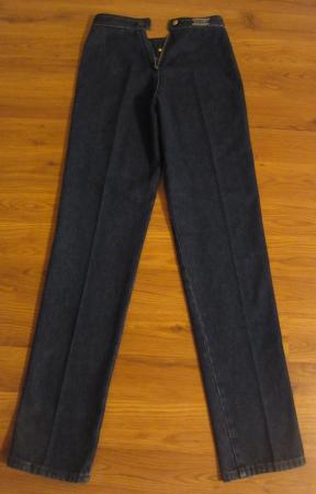 Rocky Mountain Jr Size 5, Long, Star Studded Imprint No Pocket Jeans | eBay