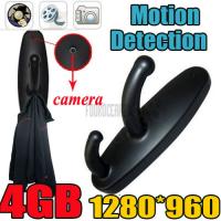 4GB Motion Detection Spy Clothes Hook Camera Hidden DVR  
