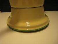   Graniteware Cream Green Electric Percolator / Coffee Pot / Sebring Oh