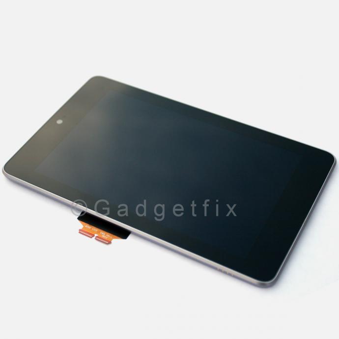 Hydis Asus Google Galaxy Nexus 7 LCD Touch Screen Digitizer Frame Faceplate US
